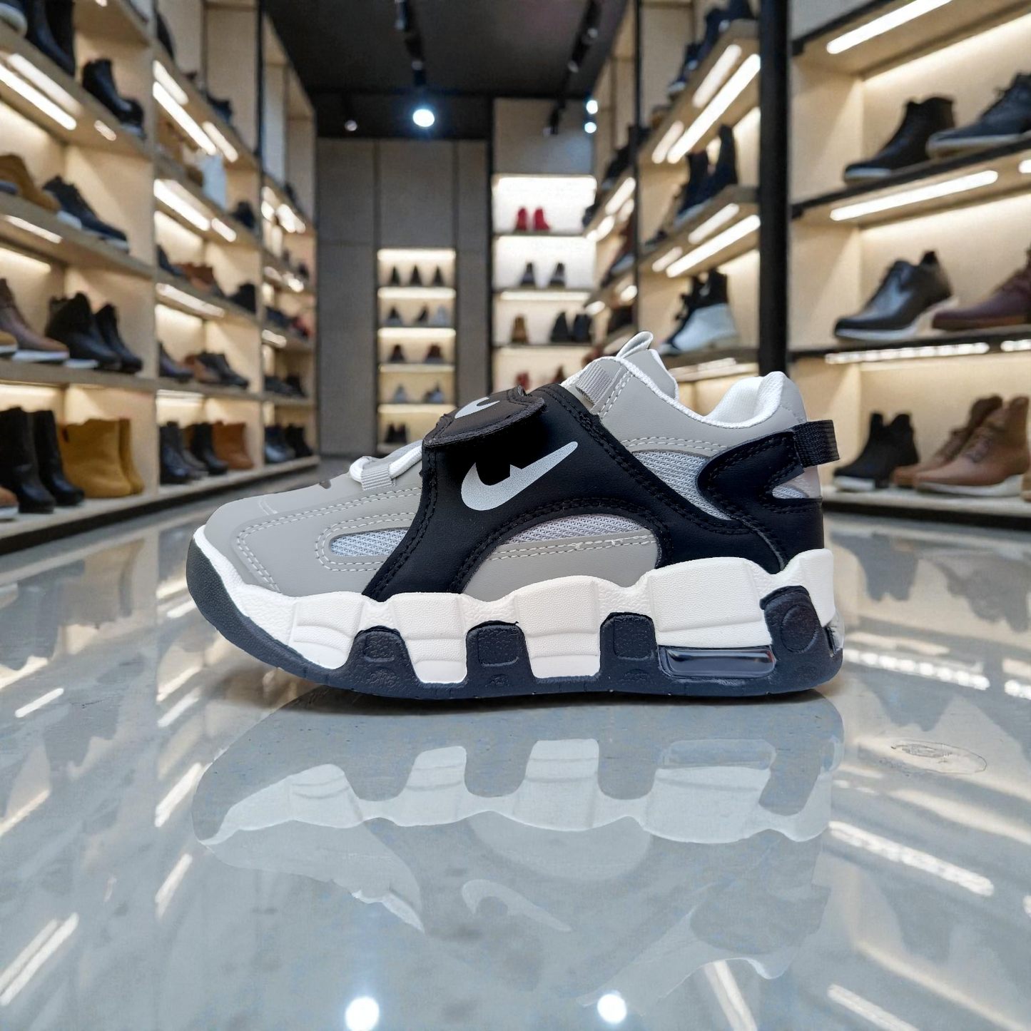 601 Gray Winter Sneakers | ১২ থেকে ১৭ বছরের কিশোরদের। সাইজ ৩৬-৪০