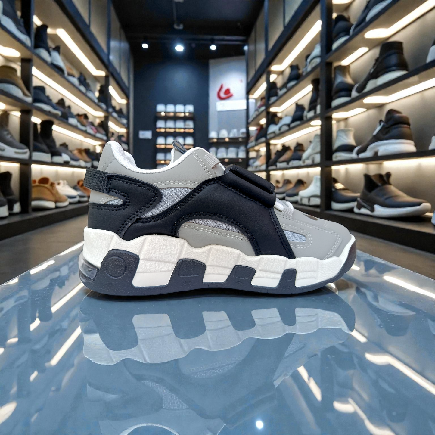 601 Gray Winter Sneakers | ১২ থেকে ১৭ বছরের কিশোরদের। সাইজ ৩৬-৪০