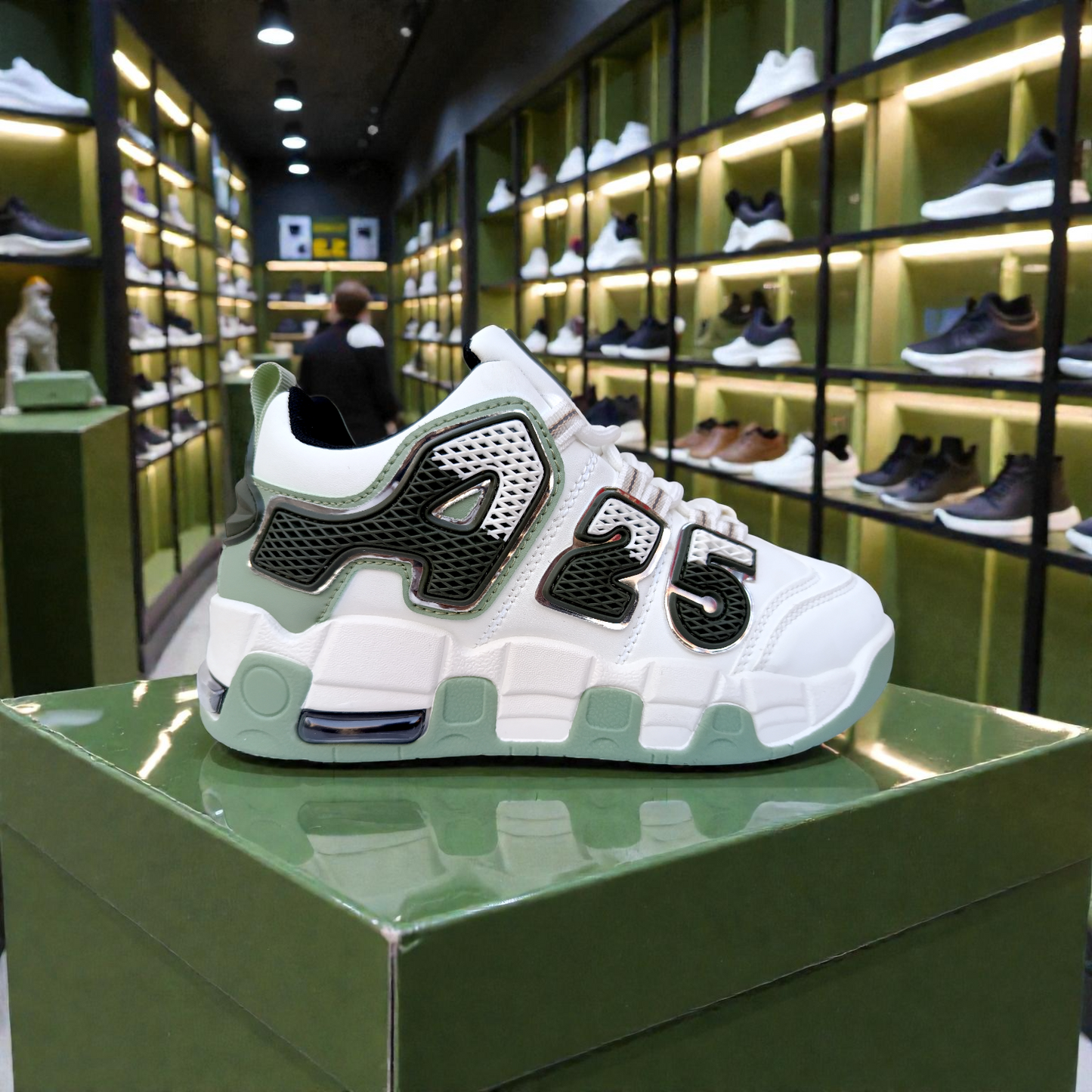 603 Green Winter Sneakers | ১২ থেকে ১৭ বছরের কিশোরদের। সাইজ ৩৬-৪০