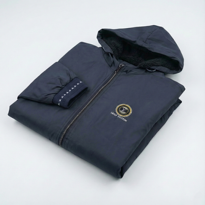 Men’s Waterproof Hooded Jacket – Warm & Weather-Resistant Winter Wear