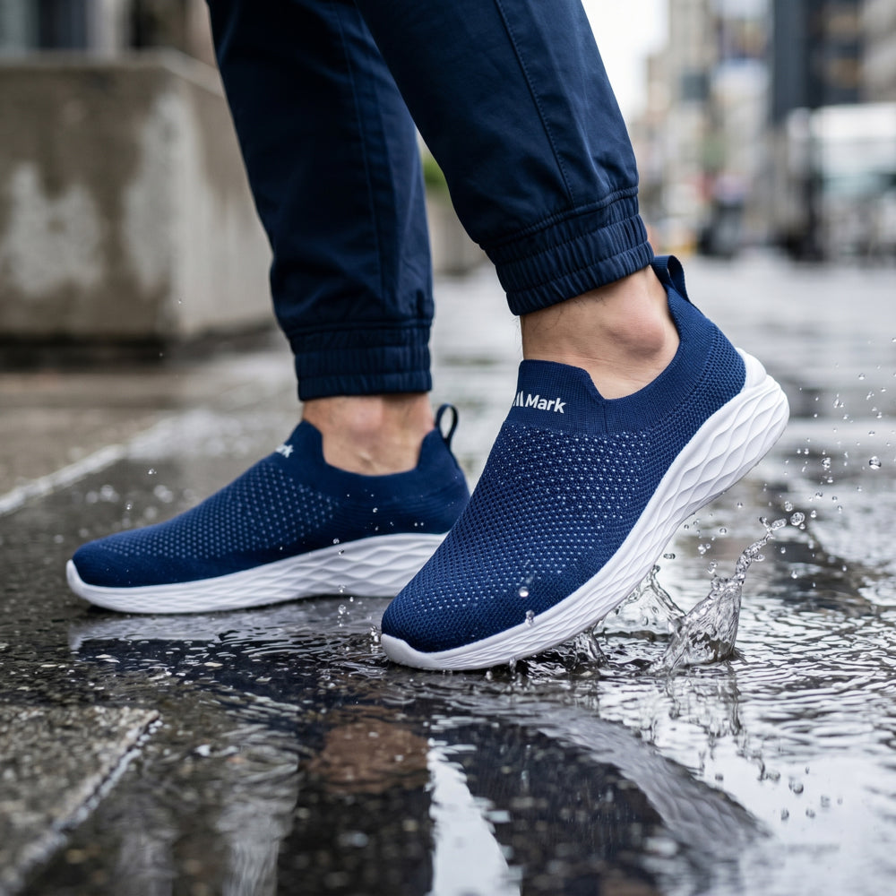 Lightweight Walking Shoes - মেডিকেটেড ইনসোল ফ্রী - BLUE