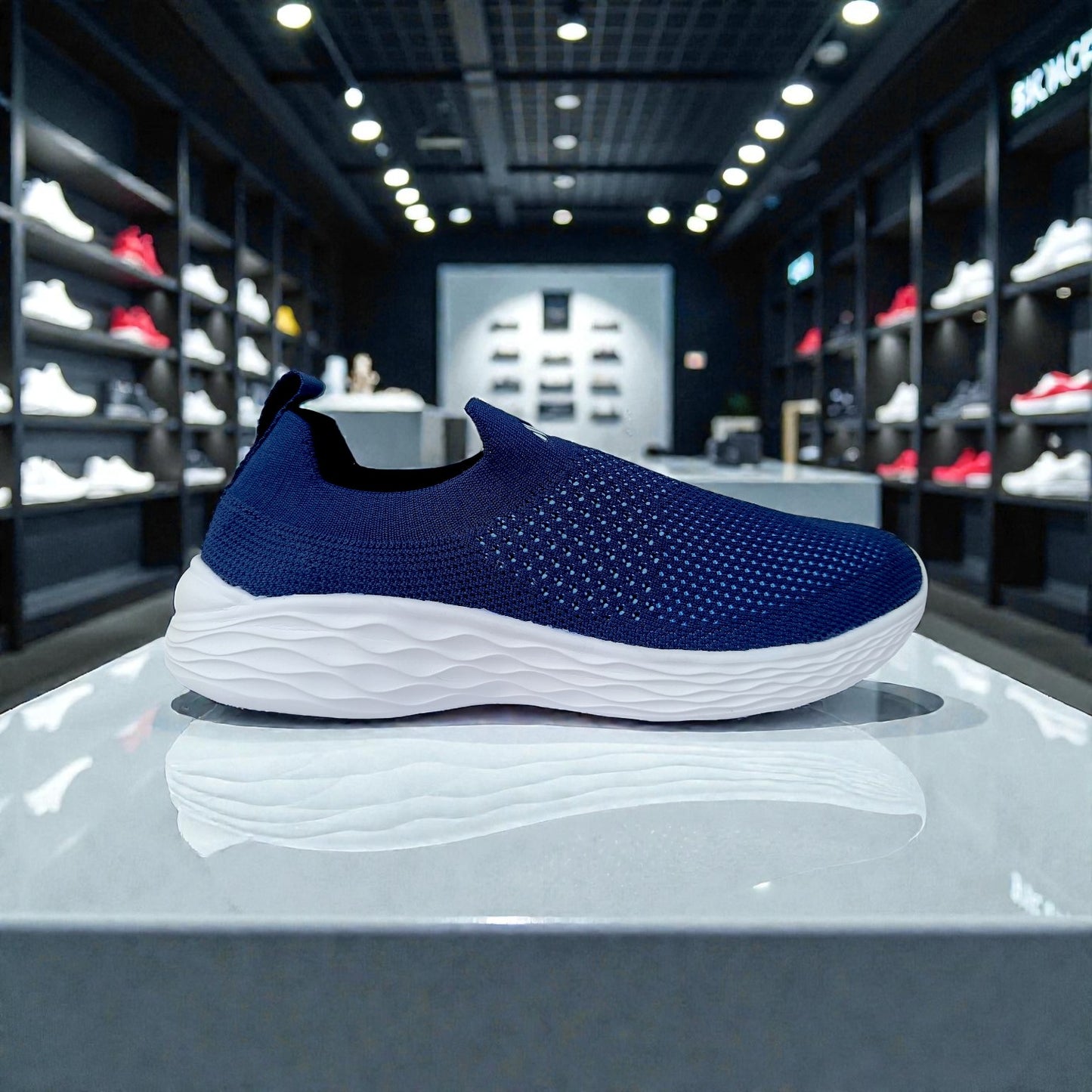 8019001 - Blue  Women's Sneakers – Running Casual Walking Shoe