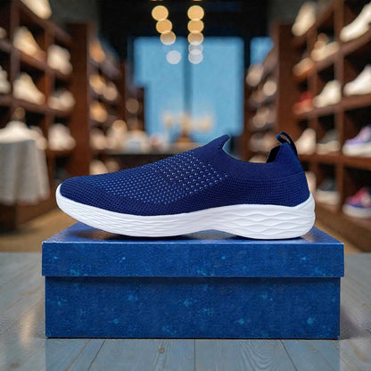 8019001 - Blue  Women's Sneakers – Running Casual Walking Shoe