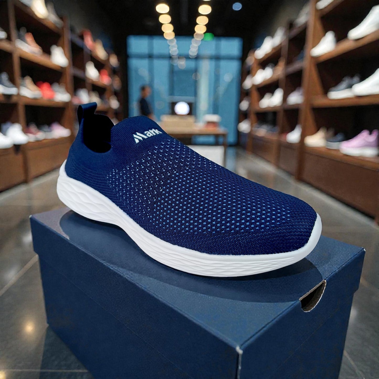 8019001 - Blue  Women's Sneakers – Running Casual Walking Shoe