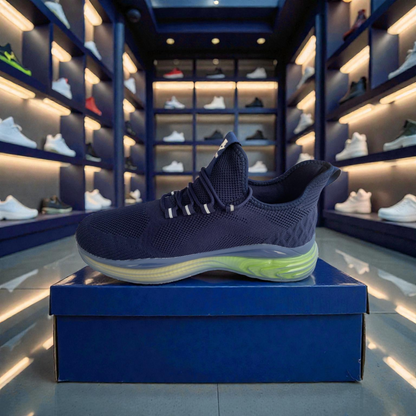 922 Blue Premium Logo Men’s Duty Comfort Sneakers