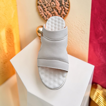 Arabian Luxury White Men Comfort Men's Genuine Leather Doctor Insole