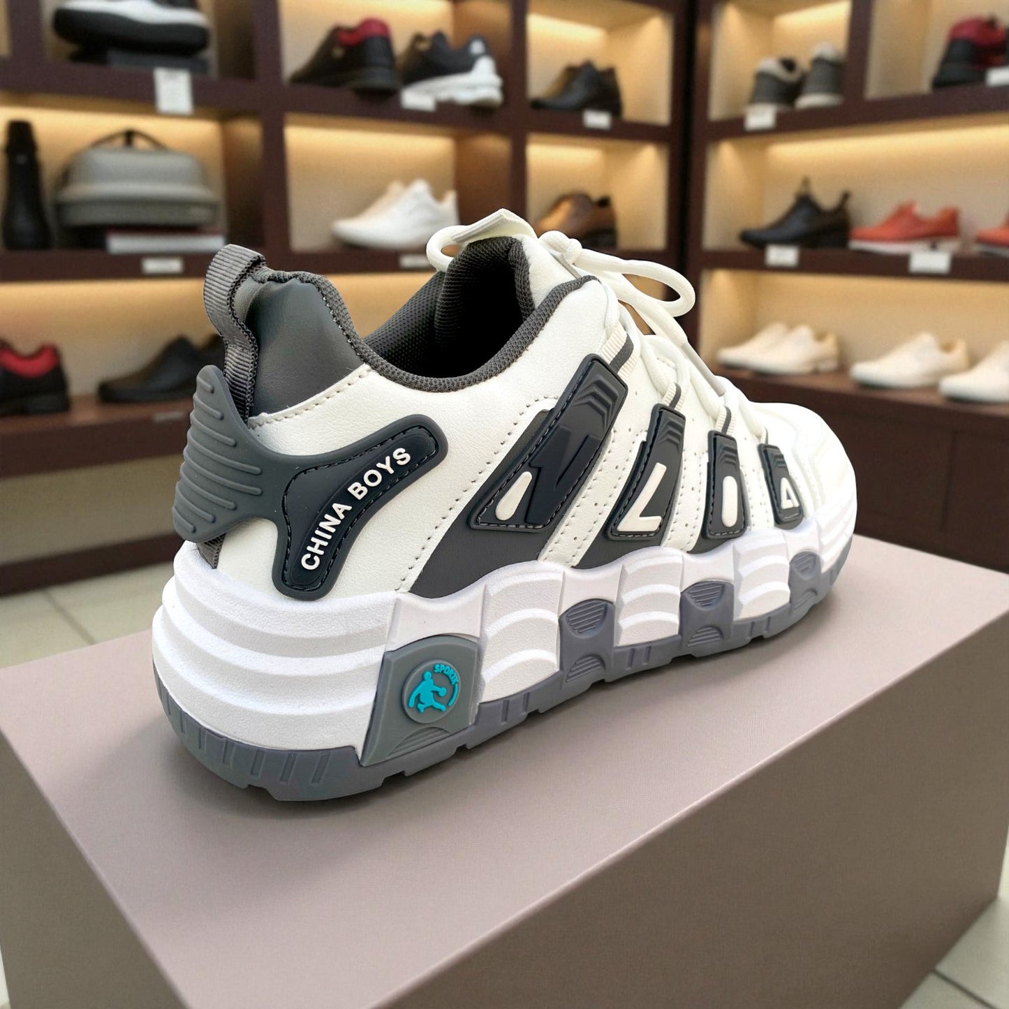 AM06 Grey - Comfort Sneaker