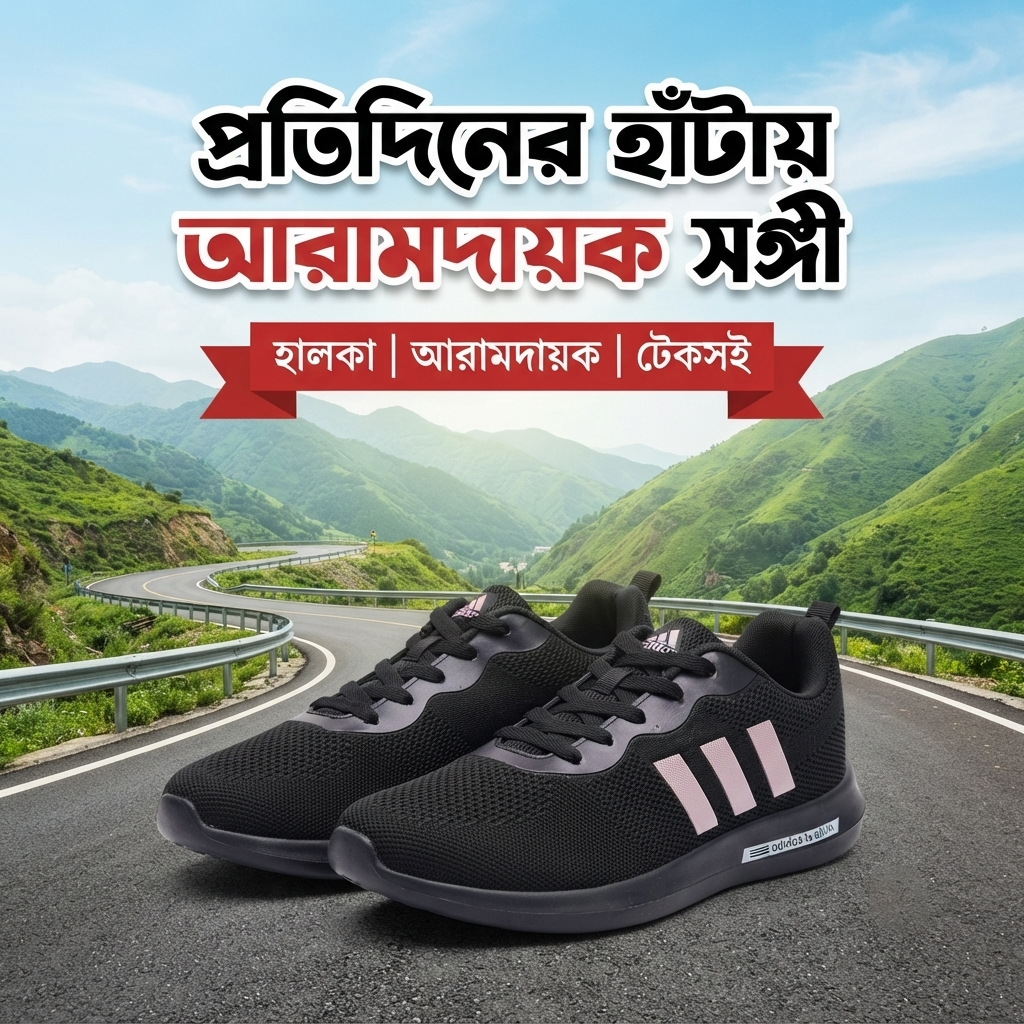 Black UltraFlex Everyday Comfort Sneakers – 31 Black