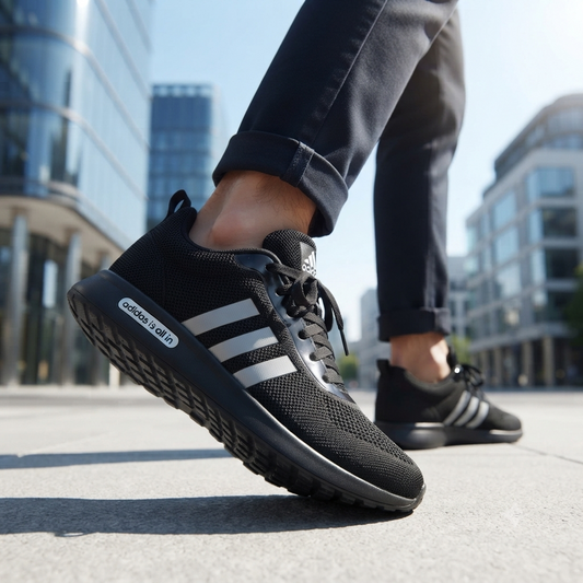 Black UltraFlex Everyday Comfort Sneakers – 31 Black