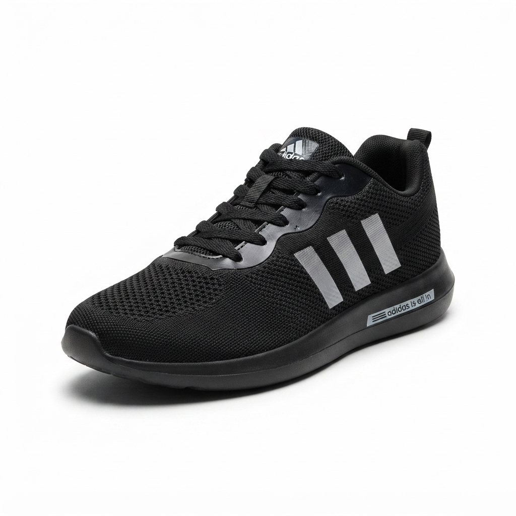 Black UltraFlex Everyday Comfort Sneakers – 31 Black