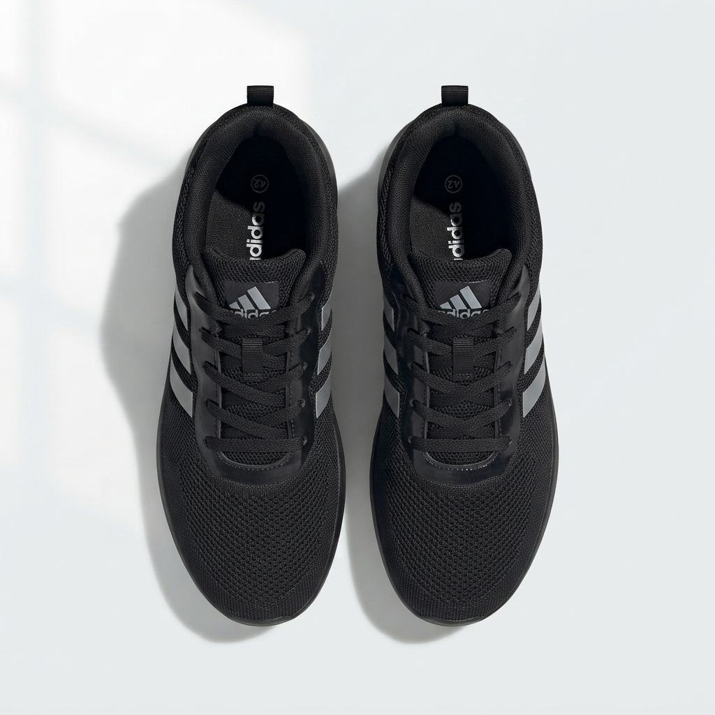 Black UltraFlex Everyday Comfort Sneakers – 31 Black