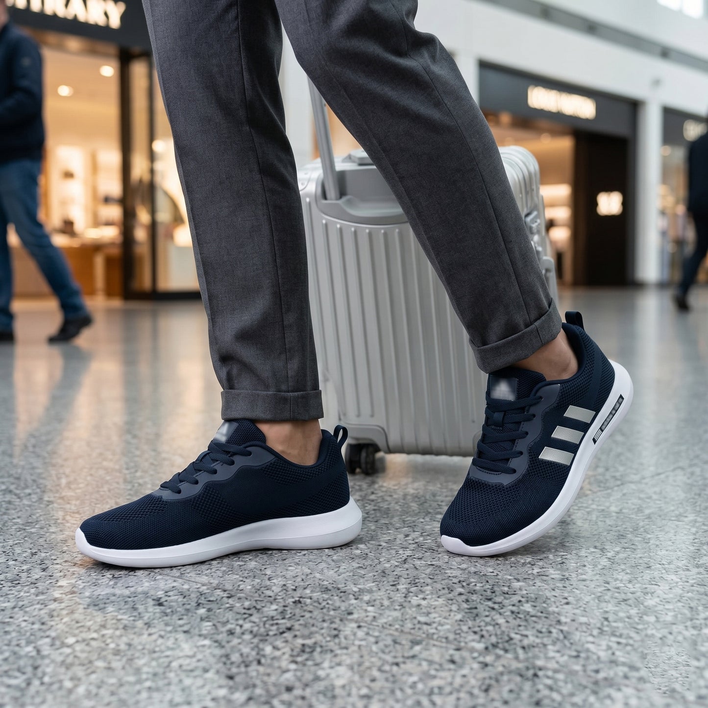 UltraFlex Everyday Comfort Sneakers – Navy Blue
