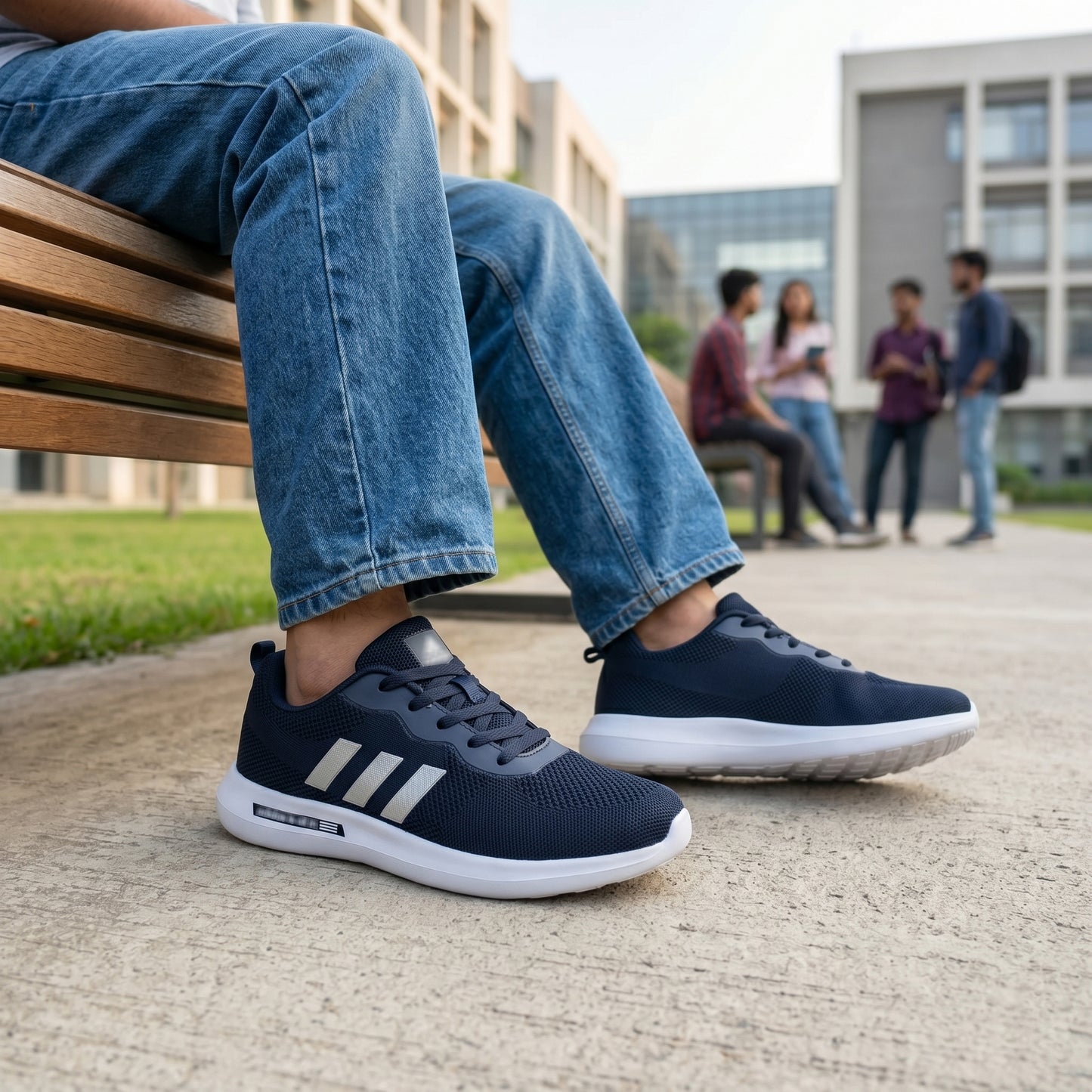 UltraFlex Everyday Comfort Sneakers – Navy Blue