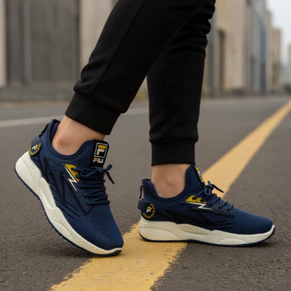Fila Dark Blue বাইক,রানিং,জিম,ট্যুর ,ট্রাবেল,জগিং,অফিস,ক্যাজুয়াল,ক্যাম্পাস স্নিকার্স