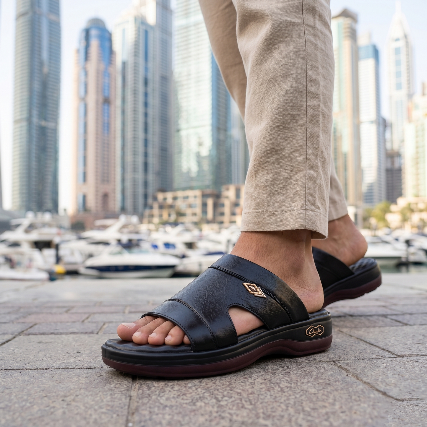 Black Diamond Men Arabian Comfort Men's Genuine Leather Doctor Insole