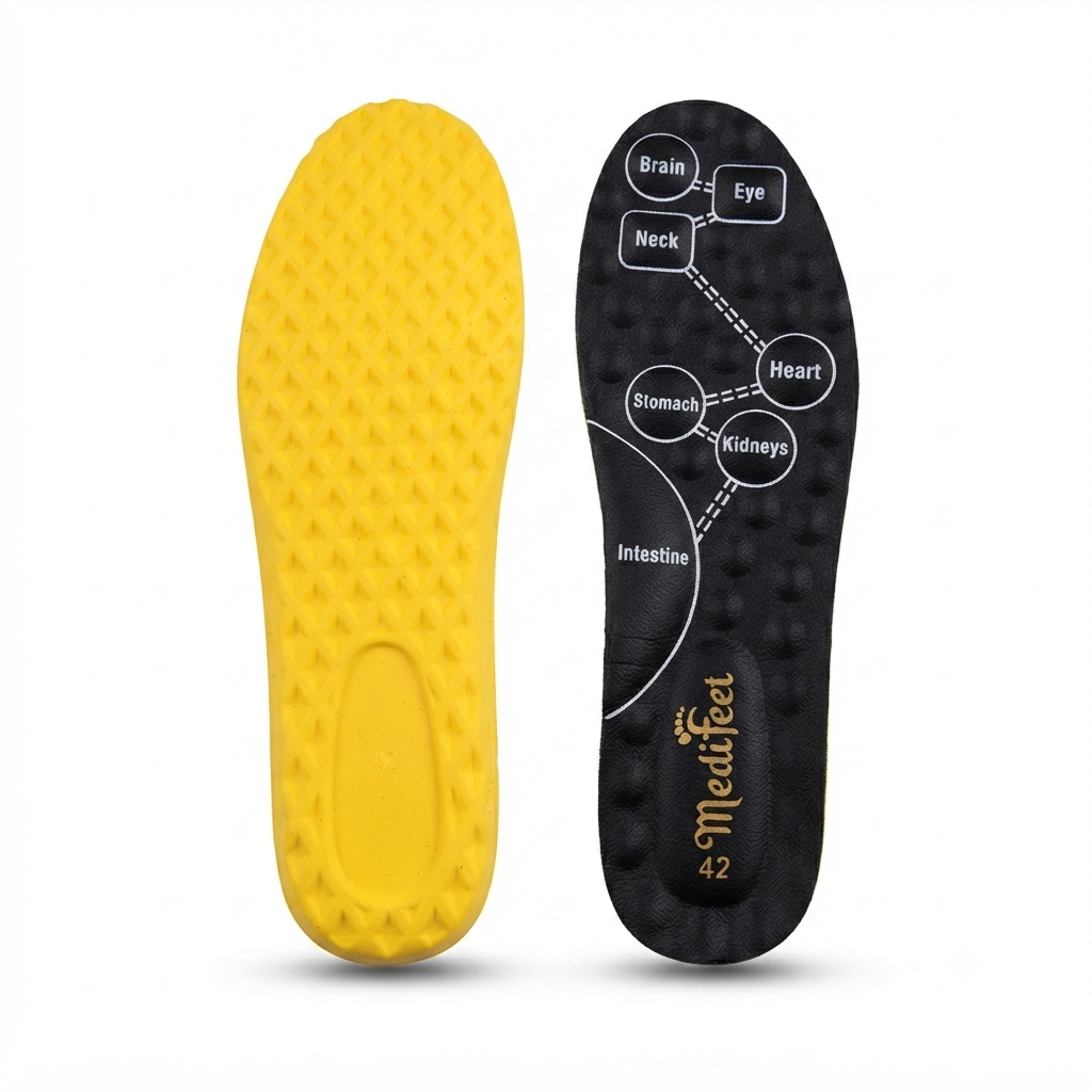 Medifeet Comfortable Shoe Insole -  Black