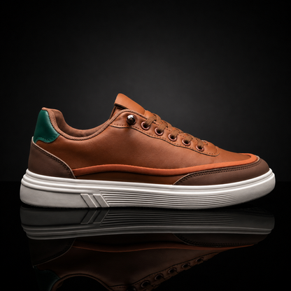 Rust Battalion Men’s Premium Casual Sneakers – 327 Rust