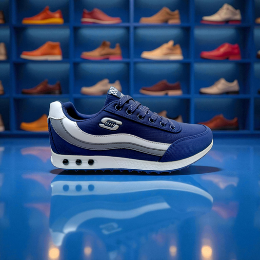 D002 Navy Premium Special Edition Sneakers