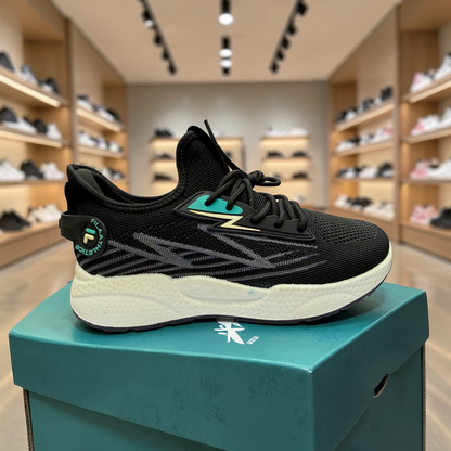 Fila Black Men's  Sneakers –বাইক,রানিং,জিম,ট্যুর ,ট্রাবেল,জগিং,অফিস,ক্যাজুয়াল,ক্যাম্পাস