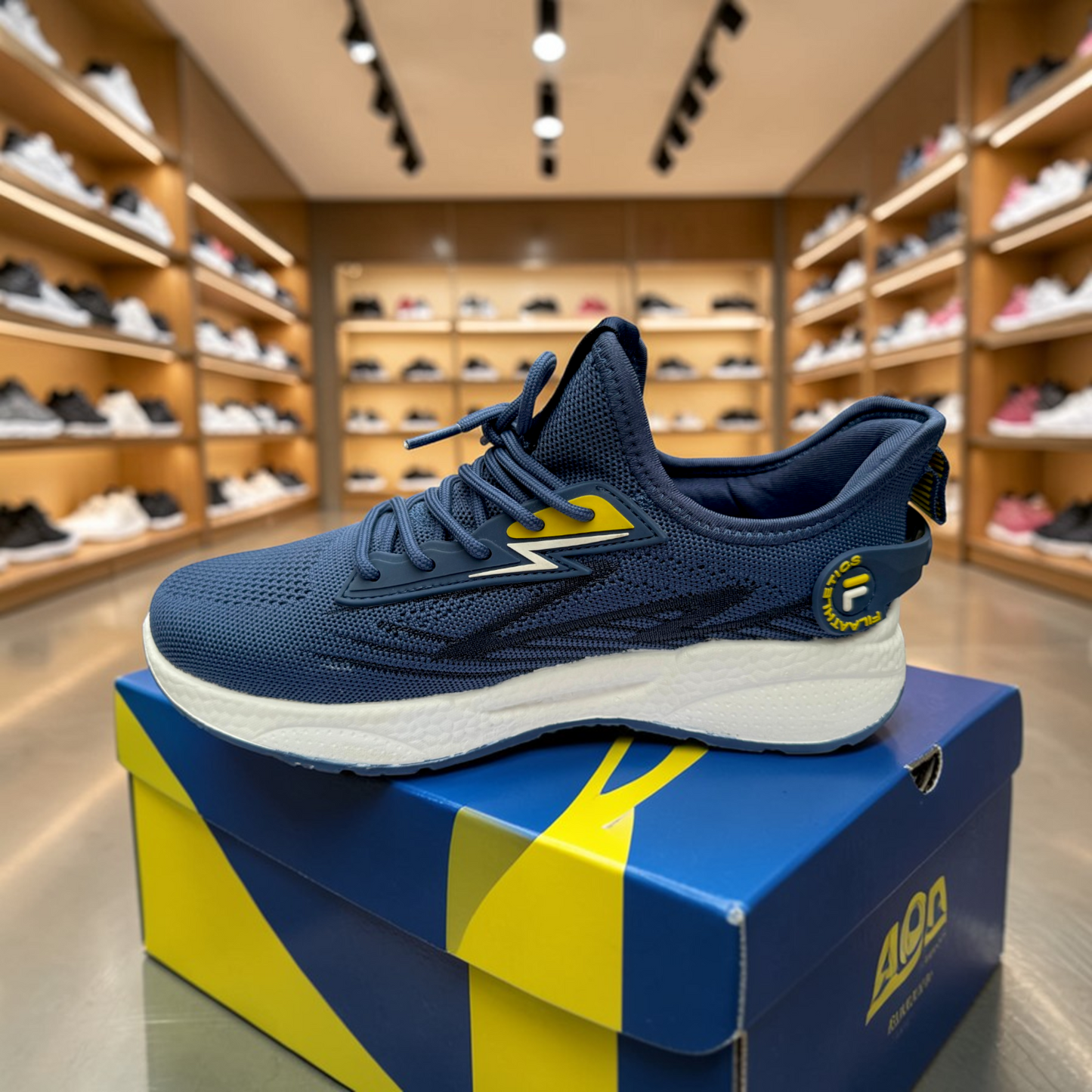 Fila Dark Blue বাইক,রানিং,জিম,ট্যুর ,ট্রাবেল,জগিং,অফিস,ক্যাজুয়াল,ক্যাম্পাস স্নিকার্স