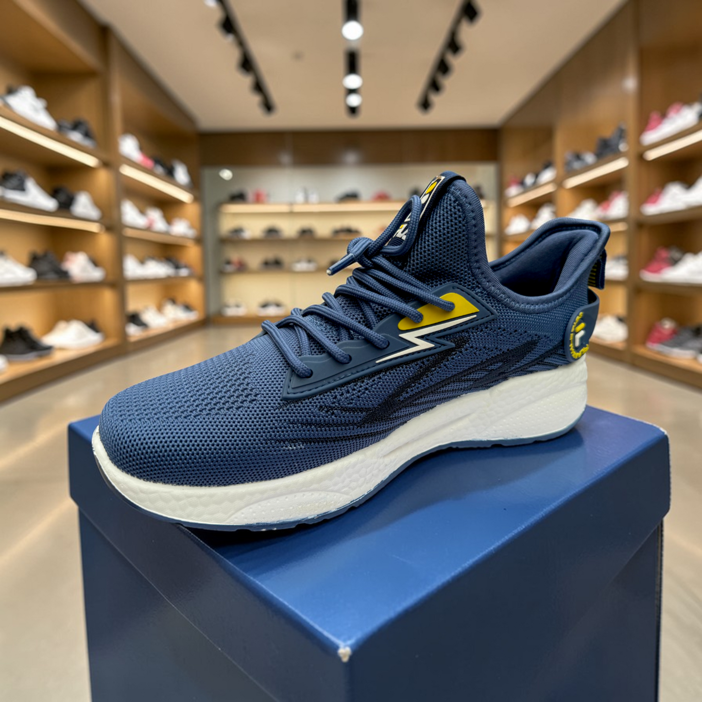 Fila Dark Blue বাইক,রানিং,জিম,ট্যুর ,ট্রাবেল,জগিং,অফিস,ক্যাজুয়াল,ক্যাম্পাস স্নিকার্স