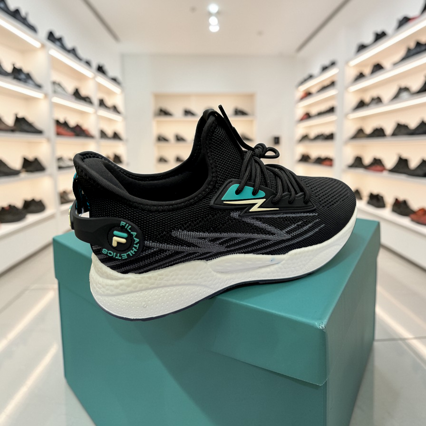 Fila Black Men's  Sneakers – Running Casual Walking Shoe