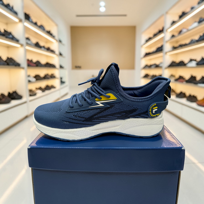 Fila Dark Blue Men's  Sneakers – Running Casual Walking Shoe