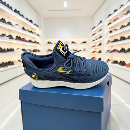 Fila Dark Blue Men's  Sneakers – Running Casual Walking Shoe