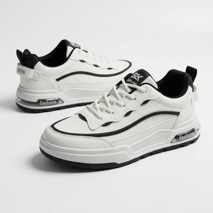 ব্ল্যাক & হোয়াইট | Men’s Premium Casual Sneakers – 322 Black & White