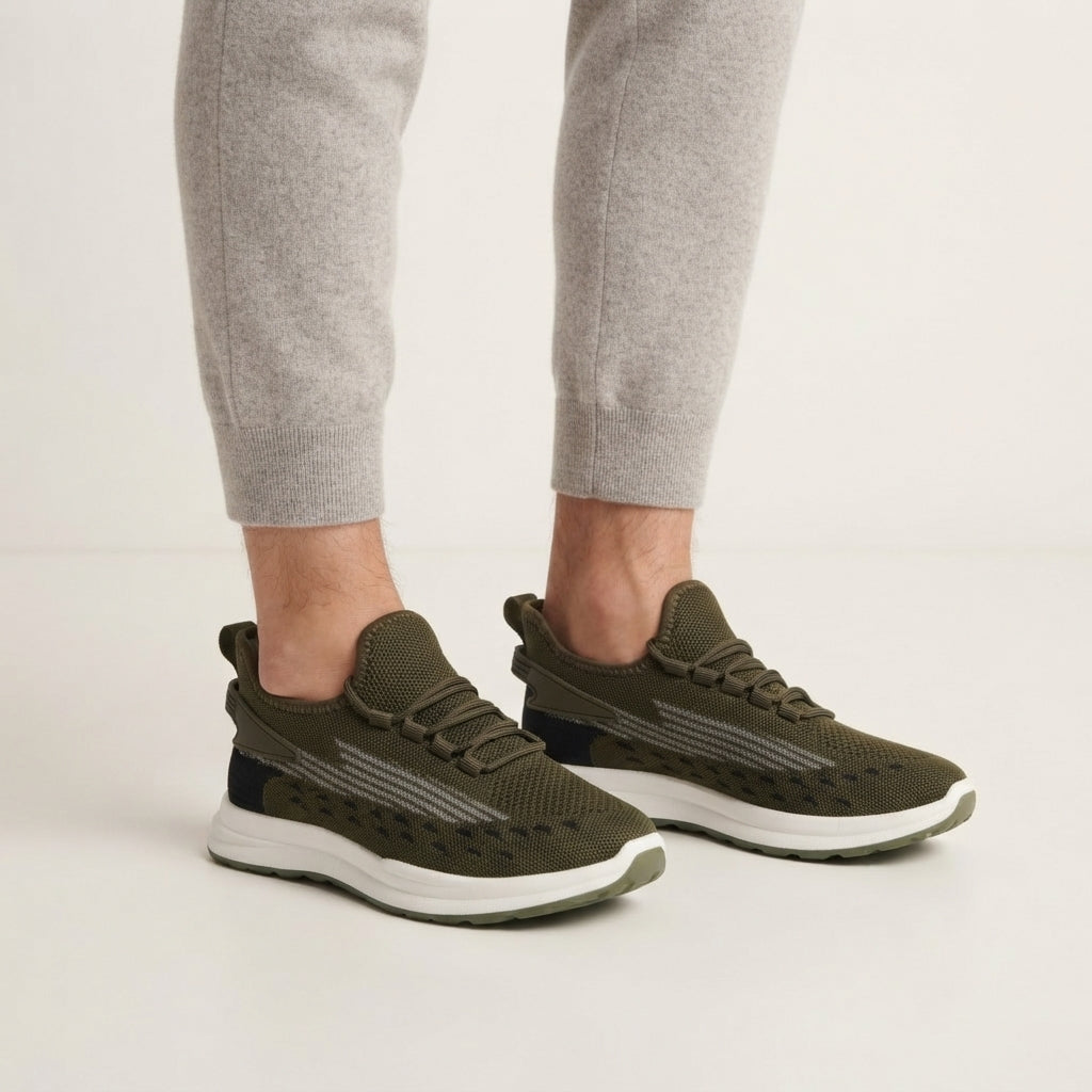 Olive Ultra Flex Everyday Comfort Sneakers – 011 Olive