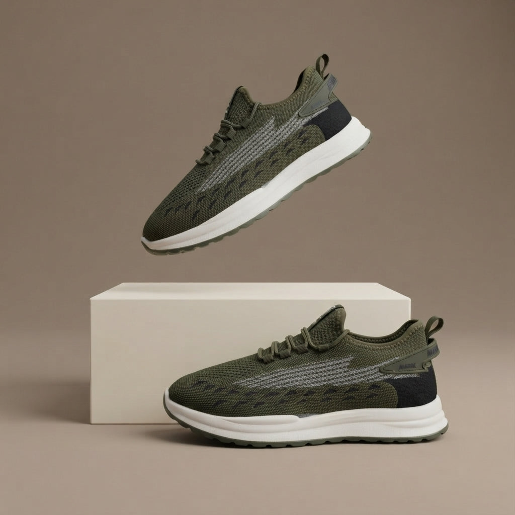 Olive Ultra Flex Everyday Comfort Sneakers – 011 Olive