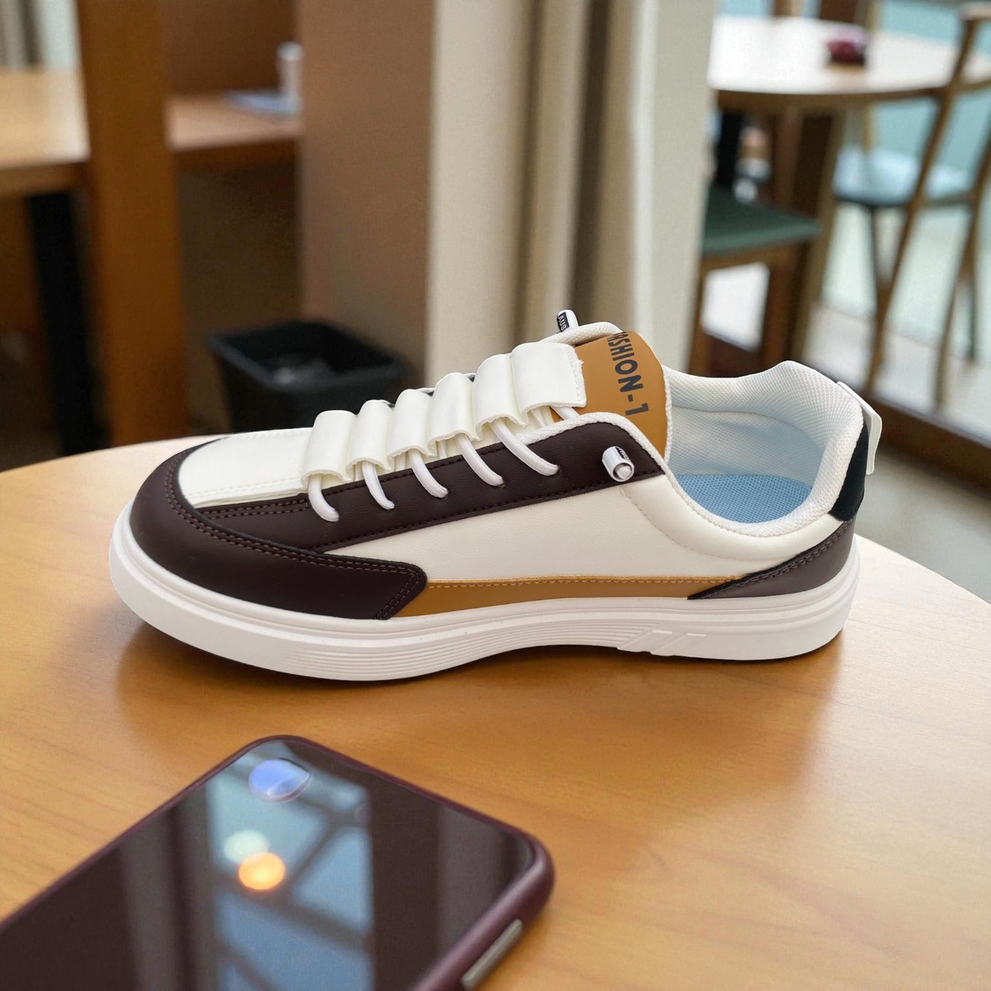 318 Brown Men’s Sneaker Comfortable Casual Shoe