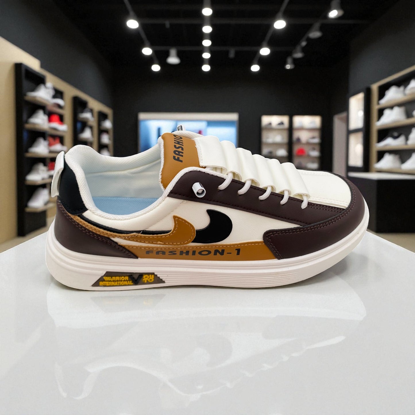 318 Brown Men’s Sneaker Comfortable Casual Shoe