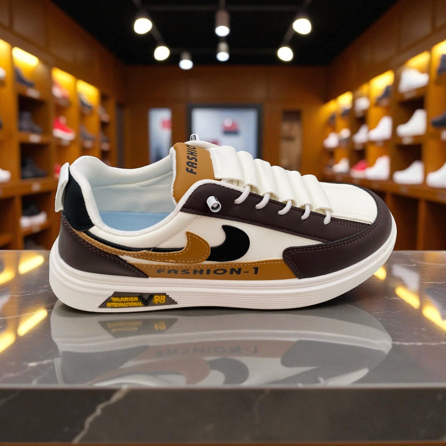 318 Brown Men’s Sneaker Comfortable Casual Shoe