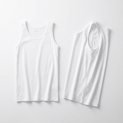 3-Piece Pack Men’s White Sando Vest