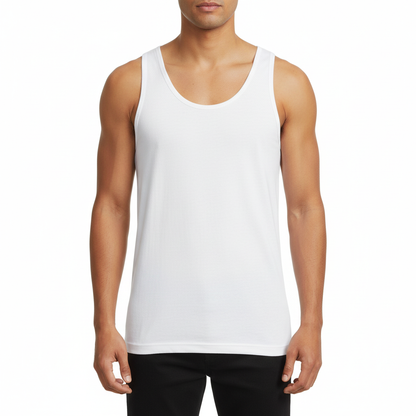 3-Piece Pack Men’s White Sando Vest