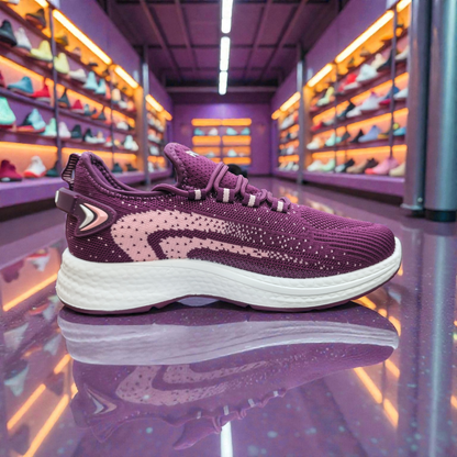 Purple Fila Women's Sneakers – Running Casual Walking Shoe