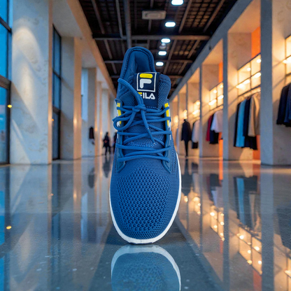 F-Dark Blue Men's  Sneakers – Running Casual Walking Shoe